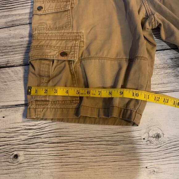Vintage Iron Co. Khaki Cargo Utility Shorts - Picture 9 of 9